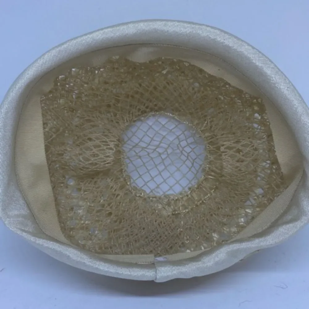 Vintage Union Made Cream Hat - Picture 6 of 9